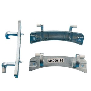 Charnière de porte en alliage d'aluminium M4000176, 112mm, 2 trous, pour support de porte de machine à laver - Product Image 1