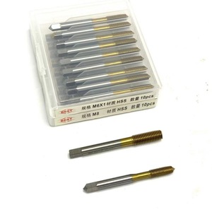 Best Cobalt Plated Titanium Coated Extrusion <b>Taps</b> M2 M16 Metric Chip Free Machine <b>Taps</b> For Nonferrous Metals - Product Image 4