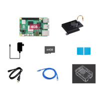 Opciones del Kit Raspberry Pi 5 para el Kit y la Memoria RAM, Procesador BCM2712 de 2.4GHz, CPU Arm Cortex-A76 de Cuatro Núcleos y 64 Bits