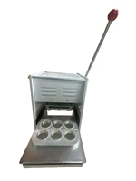 Machine de scellage semi-automatique à 6 trous pour capsules de café Vertuo/K-Cup/Nespresso – Tailles personnalisées disponibles