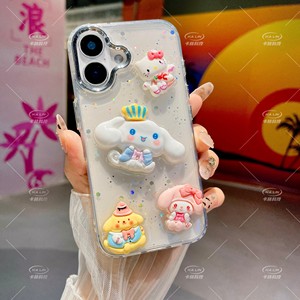 Étui de téléphone portable personnalisé OEM, nouveau, en époxy 3D, <span class=keywords><strong>papillon</strong></span>, rose, fleur, pour iPhone 16 14 Plus 12 Pro Max XR, accessoires de coque arrière DIY - Product Image 6