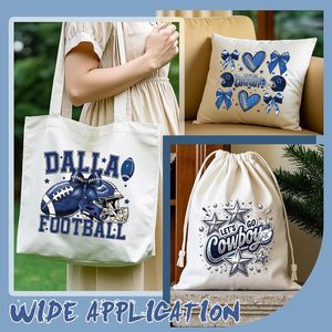 Vinilo Termoadhesivo Personalizado NFL DTF, Diseño Listo para Prensado, Impresión <span class=keywords><strong>de</strong></span> Fútbol Americano, Calcomanía DTF para Camisetas - Product Image 2