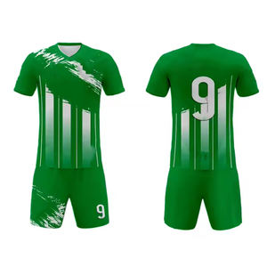 Fußball Uniform Blank Jersey Custom Günstige Fußball Trikot Kit Team Anpassung - Product Image 3