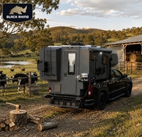 Camper pour pick-up tout-terrain en aluminium, standard australien, à glissière, pour Ford Ranger Hilux