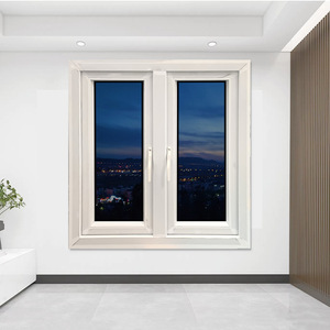 Fenêtres de remplacement en <span class=keywords><strong>PVC</strong></span> vinyle de haute qualité, étanches, pour intérieur de bureau, avec design de <span class=keywords><strong>baie</strong></span> <span class=keywords><strong>vitrée</strong></span>, abordables - Product Image 2