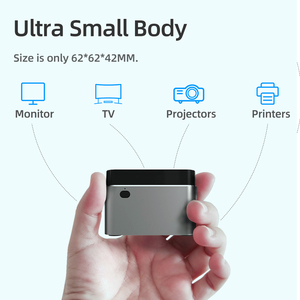 Nhỏ Pocket Mini PC Quad Lõi N100 12GB LPDDR4 128 gam eMMC/SSD H-D-M-I2.0 4k Win10 Wifi Máy tính để bàn máy tính - Product Image 4