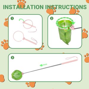 88cm uzatılabilir kolu köpekler Scoop Scoop açık Yard 4 çöp torbaları ile atık temizleme aracı kullanın - Product Image 4