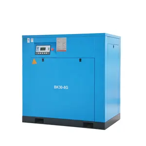 Kaishan 30KW 8bar stationary AC power Power frequency Screw Air Compressor for industrial BK30-8G