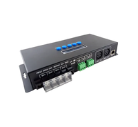 Contrôleur de pixels Ethernet-SPI/DMX 16 ports résistant à la corrosion, compatible avec UCS2903, UCS2904, UCS8904, etc., protocole Artnet, SACN
