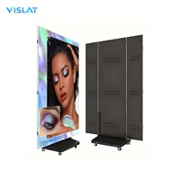 Afficheur publicitaire LED VISLAT, écran d'affichage numérique P2.5 LED pour magasin/banque/bar/école et entreprise