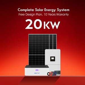 Sistema Solar Híbrido KEVOLT de 5kW 10kW 15kW 20kW 50kW, Sistema de Energía Solar Fuera de la Red, Kit Completo para el Hogar - Product Image 1