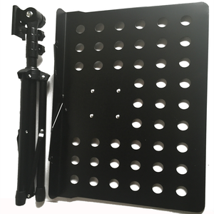 Supporto Musicale Bifacciale in Ferro per Dirigenti ed <span class=keywords><strong>Ensemble</strong></span>, Design Pieghevole e Leggero, Altezza Regolabile 72-143cm, Grande Formato - Product Image 2