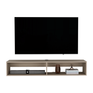 Moderno roble blanco DB flotante soporte de TV Moore muebles de sala de estar para casa de campo Panel de madera gabinete de casa - Product Image 4