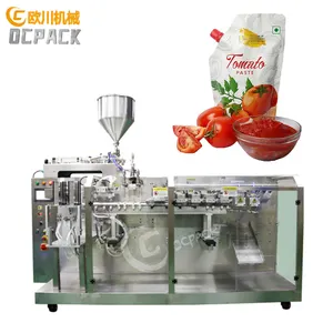 Premade Pouch Liquid Tomato Packaging Automatic Packing Machine