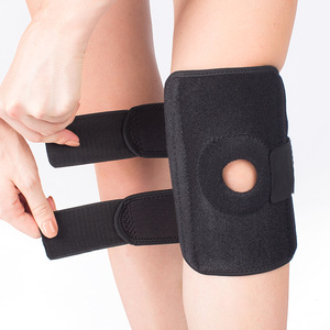 <span class=keywords><strong>Rodillera</strong></span> <span class=keywords><strong>con</strong></span> estabilizadores laterales <span class=keywords><strong>Soporte</strong></span> de rodilla transpirable y ajustable Ideal para entrenamiento atlético y alivio del dolor de rodilla - Product Image 2