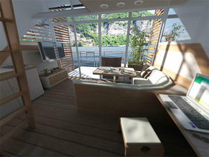 Maison moderne, bateau modulaire, hôtel préfabriqué, petite maison, bateau flottant, cabanes flottantes, hôtel, station d'accueil, bateau Mobile, maison - Product Image 6