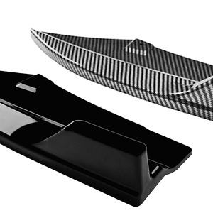 Bmw X3 G01 Rear Corner Deflector 36x15x6cm Piano Black Carbon Fiber Texture Abs Adhesive Weather Shields Car Body Modification - Product Image 5