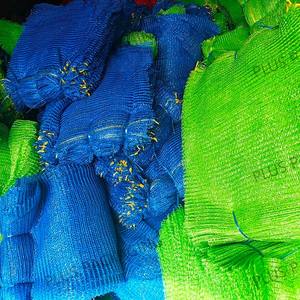 Sacs en maille Raschel en PE de qualité supérieure, écologiques, en matériau vierge, 50 kg, sac en maille multifonctionnel en HDPE pour légumes et fruits - Product Image 3