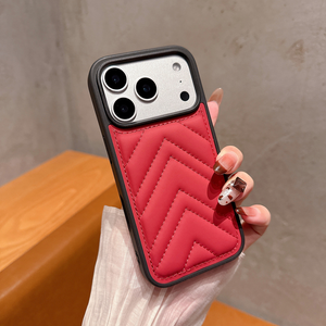 เคสโทรศัพท์แจ็กเก็ตทรงสามเหลี่ยมสุดหรูสำหรับ iPhone 17 Air 16 15 14 13 12 11 Pro Max PLUS ปลอกผ้านิ่มกันกระแทก - Product Image 4