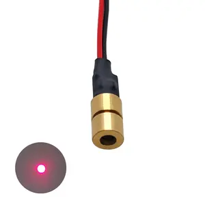 Module laser rouge ultra petite taille 5X8mm650nm0.4mW, 1mW, 5mW nouvel état accessoires de pointillage de points semi-conducteur rouge