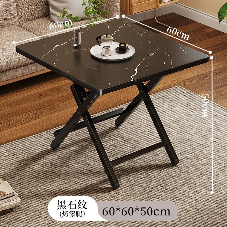 Black stone grain pattern-606050-h-shaped-black baked finish leg
