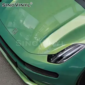 SINOVINYL Warranty 5-7 Years Anti-scratch Gloss Metallic Vinyl Wrap Colored Car Paint Protective Xpel Stek PPF TPU Flim