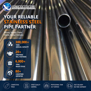 ISO Certified 304 430 Satin Finish 219.1mm 5mm ASTM A312 Stainless Steel Pipe with Excellent Weldability - Product Image 1