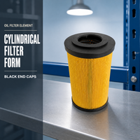 Kartrid Pengganti Elemen Filter Oli MF4002P10NBP01 untuk Peralatan Filtrasi Oli Industri