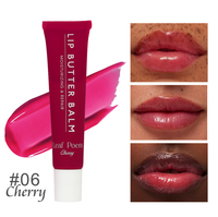 Rouge à lèvres liquide végétalien biologique à marque privée OEM avec baume à lèvres personnalisable au beurre et aux peptides