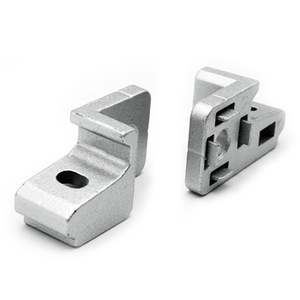 Aluminum Profile Connector Z Type 6000 Series Cast Aluminum For Fence Guardrail Mesh Fixing Home Improvement Hardware - Product Image 2