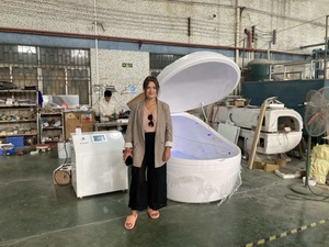 Tall People Floating Salt Water <strong>Sensory</strong> <strong>Deprivation</strong> Therapy Warm Water Sauna Spa Steam Bath Hydro Shower Aqua Massage <strong>tank</strong> - Product Image 6