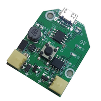 Placa de Control para Ventilador Recargable USB, Electrónica Inteligente, Pequeña, Portátil, Especificaciones Estándar