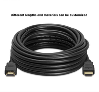 Câble HDMI plaqué or mâle-mâle certifié de haute qualité, vente en gros d'usine, prise en charge OEM, compatible 3D, 4K et 2160P, 1080P