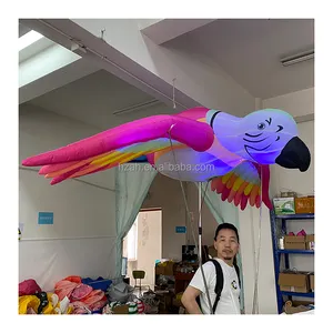 Disfraz de Pájaro Inflable, Marioneta de <span class=keywords><strong>Loro</strong></span> para Desfiles, Modelo de Animal Gigante para Eventos Temáticos Callejeros - Product Image 1