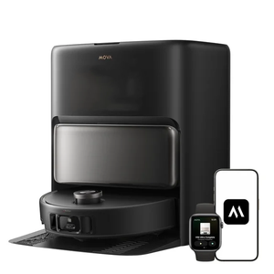 สำหรับหุ่นยนต์ดูดฝุ่นและถูพื้น MOVA V50 Ultra Complete แรงดูด 24,000Pa ป้องกันการพันกัน หัวแปรงคู่ ขนาด 2.28 นิ้ว พร้อมระบบหลบหลีกสิ่งกีดขวาง - Product Image 1