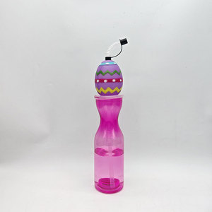 Pafu Easter Party fornisce la tazza di coniglio con cannuccia di plastica luminosa tazza per bere Easter Egg Cup - Product Image 6