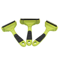 Brosse démêlante auto-nettoyante pour animaux de compagnie avec logo personnalisé, vente en gros EUR PET Factory, pour le toilettage des chats et des chiens