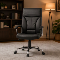Chaise de bureau pivotante ergonomique moderne et simple, en plastique, avec dossier en maille, base en fer, hauteur réglable, appui-tête réglable, garantie 3 ans