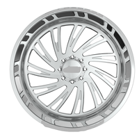 Jantes de camion forgées noires personnalisées à profil profond SL 30X12 30X14 28X12 24X14 avec 6X139.7 8X180 pour Chevy Silverado 1500 2500