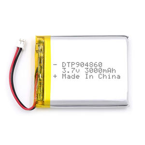 904860 smart watch <span class=keywords><strong>3</strong></span>,7 v 3000mah Li-Ion lithium polymer battery - Product Image 1