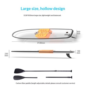 Tabla <span class=keywords><strong>de</strong></span> <span class=keywords><strong>Paddle</strong></span> Surf SUP Transparente <span class=keywords><strong>de</strong></span> Policarbonato para Adultos, para Surf y <span class=keywords><strong>Remo</strong></span> al Aire Libre con Alta Transparencia - Product Image 3