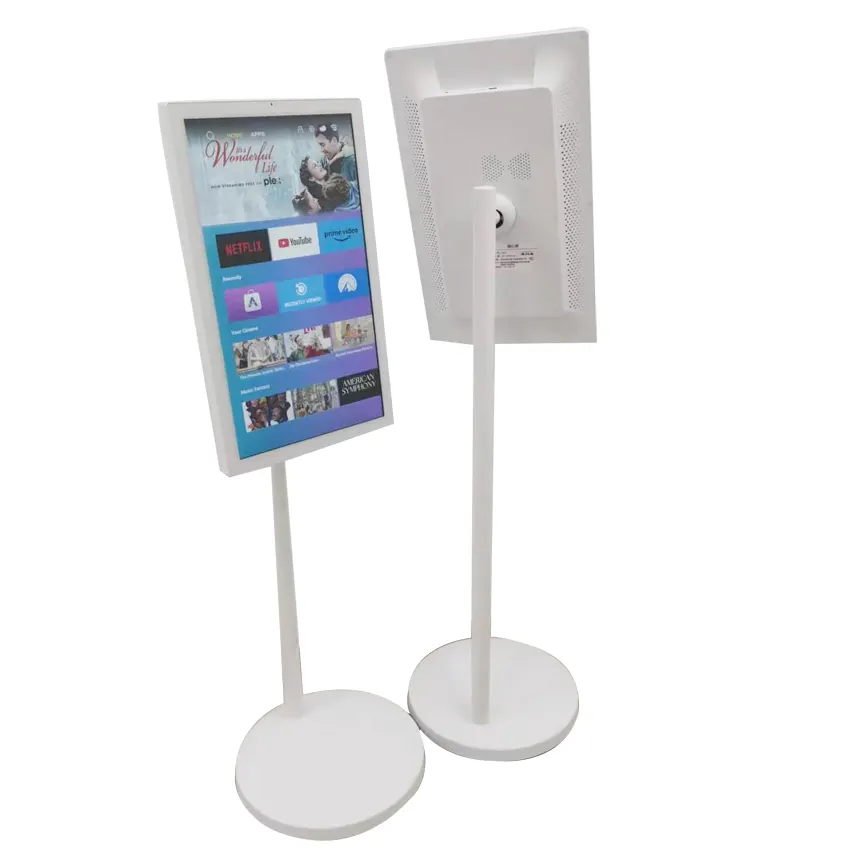 2024 Newly 21.5 Inch Battery-power Android Lg Stand By Me Tv In-cell Touch Screen monitor Gym Gaming Live Room Smart Tv