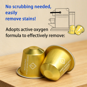 <span class=keywords><strong>Capsules</strong></span> de nettoyage pour machine à café Xiaomi, en aluminium, jetables, élimination des restes de café en un clic - Product Image 3