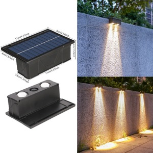 Lampe murale solaire à double LED - Product Image 1