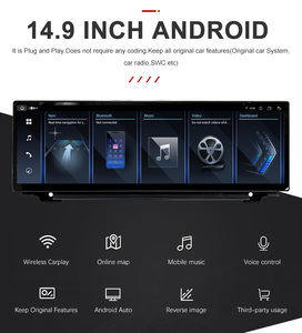2024 araba elektronik aksesuarları Carplay 14.9 "<span class=keywords><strong>Android</strong></span> araba dokunmatik ekran Stereo GPS navigasyon BMW 5 serisi GT için F07 nnbt - Product Image 4