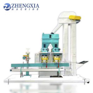 Máquina de Envasado de Polvo de Doble Estación Semiautomática de 15kg y 25kg para Cemento y Salvado de <span class=keywords><strong>Trigo</strong></span> Industrial - Product Image 3