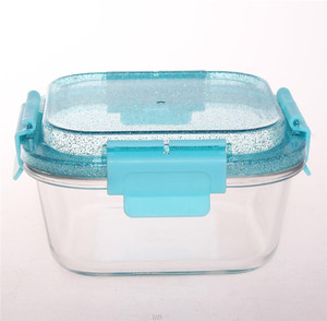 Tailles personnalisées ensemble de récipient de stockage de nourriture <span class=keywords><strong>hermétique</strong></span> <span class=keywords><strong>verre</strong></span> tiffin boîte à lunch - Product Image 4