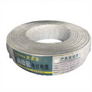 Yi heng केबल Rvvb <span class=keywords><strong>2</strong></span> कोर फ्लैट लचीला केबल शुद्ध तांबा pvc sinated तार 300/500v घर की वायरिंग और प्रकाश के लिए - Product Image 1