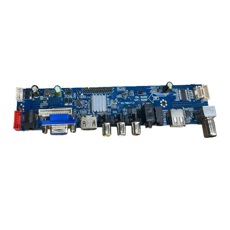 VS 1 AV Functions For Different High Resolutions universal tv main board v56