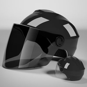 Casque d'équitation de vélo électrique de vélo électrique pour hommes et femmes demi-casque casques de moto vente en gros - Product Image 3